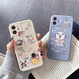 เคสมือถือซิลิโคน ลายการ์ตูน ป้องกันรอย สําหรับ  11 Pro Max X Xr Xs Max 7 8 Plus Se 2020 12 Pro Max #910