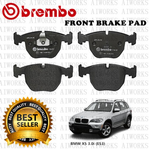 BREMBO BMW X5 E53 3.0i 4.6i 4.8i ผ้าดิสเบรคหน้าหลัง