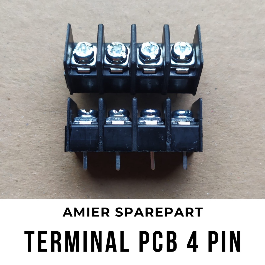 PCB TERMINAL BLOCK PITCH 7.62 4 POLE
