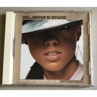 ซีดีซิงเกิ้ล ลิขสิทธิ์ มือ 2 สภาพดี...199 บาท “Alicia Keys” ซิงเกิ้ล "How Come You Dont Call Me" แผ่นหายาก Made in USA