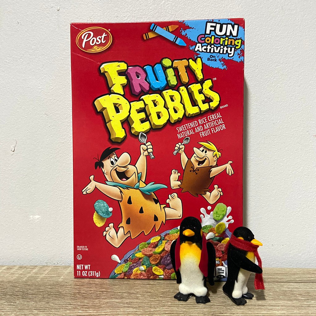 Fruity Pebbles cereal 311g 🥣 ซีเรียล กลิ่นผลไม้รวม ฟรุ๊ตตี้ เพ็บเบิ้ลส์ โพสต์สินค้าลอทใหม่ นำเข้าจาก