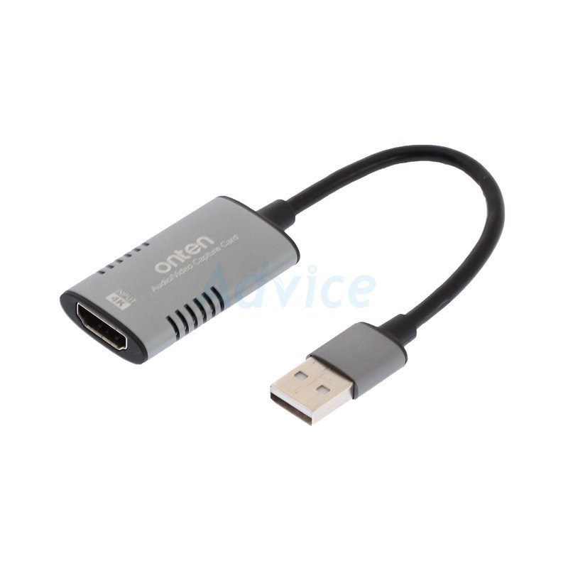 VIDEO CAPTURE ONTEN US323 CAPTURE CARD  อุปกรณ์เชื่อมต่อ  UHD / USB / HDMI ประกัน 1Y