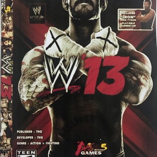 แผ่นเกมส์ pc WWE 13