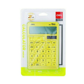 Deli M015 Calculator Modern Calculator 12-digit เครื่องคิดเลขแฟนซีสุดน่ารัก