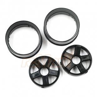 BM RACING  Offset Changeable Wheel(Black)  BMRX026-1B