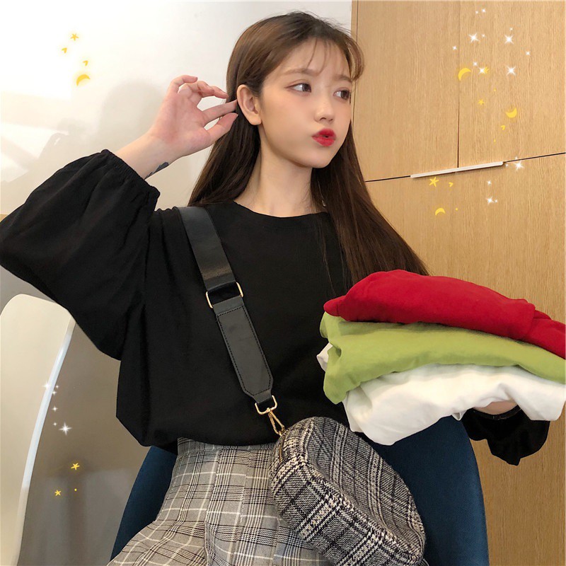SUNDAY2020 เสื้อแขนยาวมาใหม่ แขนตุ๊กตาพองเบาๆพอกรุบกริบ คือน่ารักมากจริงๆ ของมันต้องมีนะจ๊ะ