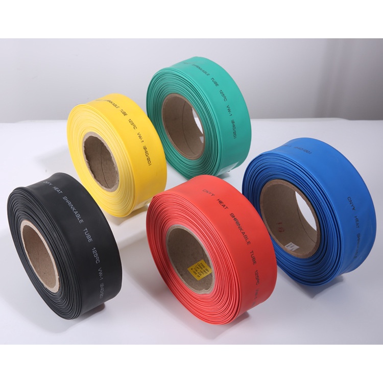 ท่อหดสายไฟ ขนาด 10/16/20mm หดได้ 2:1 ทนร้อน 125°C เกรดดี ยาว 1 เมตร พร้อมส่ง