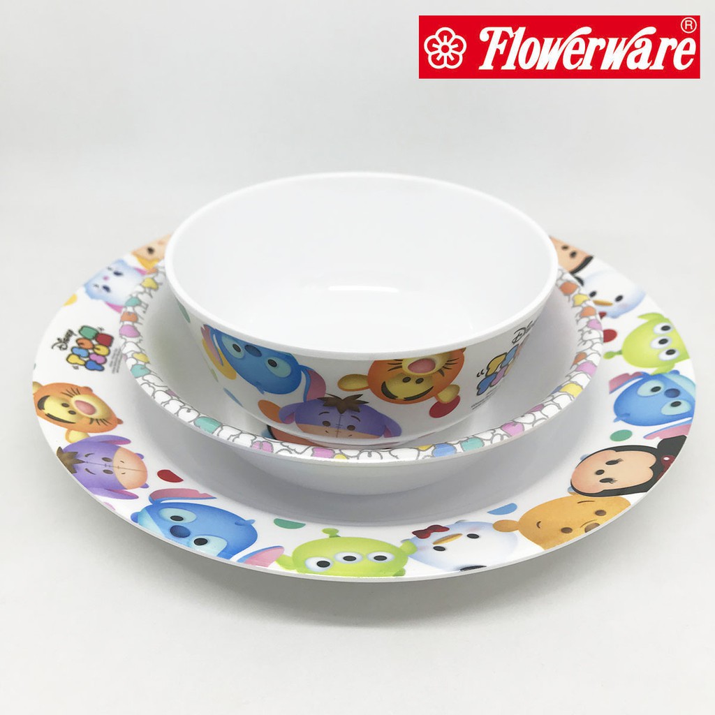 Disney Tsum Tsum จานชามเมลามีน แก้วน้ำ ช้อนส้อม ลายการ์ตูน ทีซูมซูม Superware [ขายเป็นชิ้น/เลือกรหัสสินค้า] รูปที่ 4