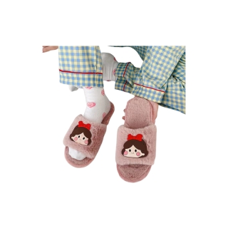 SHO-Slipper รองเท้า รองใส่ในบ้าน รองเท้าใส่ในออฟฟิศ รองเท้าแตะกันลื่น รองเท้าลายการ์ตูน รองเท้าแตะ รองเท้าพื้นนิ่ม