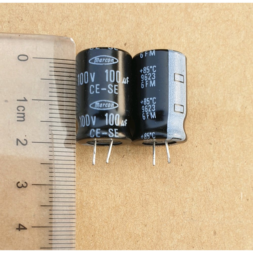 Elco Capacitor Marcon 100uF 100v