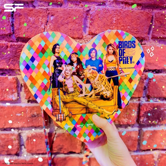 ถังป๊อปคอร์น เรื่อง Birds of Prey ของ SF