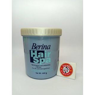 Berina Hair Spa Hydrolyzed Cream เบอริน่า แฮร์สปา ทรีทเมนท์เนอริชิ่ง ครีม (1,000g.)