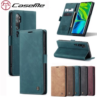 [CaseMe] Xiaomi Mi Note 10 Pro / Xiaomi Mi Note10 / Xiaomi Mi CC9 Pro เคสโทรศัพท์หนังฝาพับพร้อมช่องใส่บัตรสําหรับ