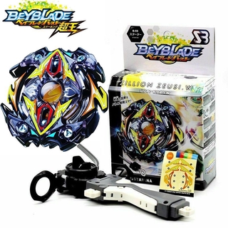 Beyblade BURST ฟิวชั่นโลหะ B-59 Starter Zillion Zeus I.W Metal Fury Battle Evolution ของเล่นเทอร์โบ