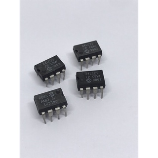 24LC21  DIP 8ขา เมมโมรี่ ใช้กับรถ แพ็ค3ตัว