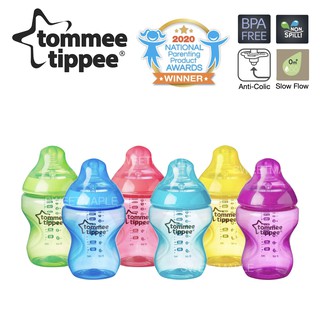 ขวดนม Tommee Tippee Fiesta 9 oz, 0-3 เดือน+ แท้จาก USA-Canada