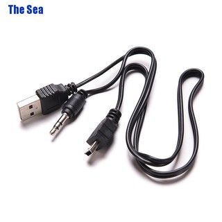 The Sea สายเคเบิ้ลเชื่อมต่อเสียง Usb To Mini Usb 3.5 มม. สําหรับลําโพง Mp