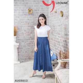 Leonine denim skirt กระโปรงยีนส์ยาว