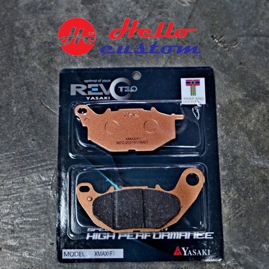 ผ้าเบรคหน้า Xmax 300 Yasaki ของแท้ (904)