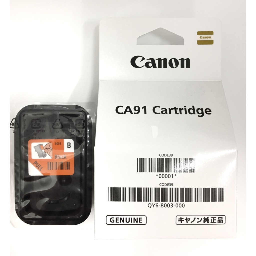 CANON Printhead CA91 Cartridge Black (QY68003000) ตระกูล Gseries แท้ 100 มีกล่อง Shopee