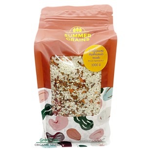 Summer Grains ข้าวญี่ปุ่น ผสมธัญพืช และผักอบแห้ง 1kg. Mixed japanese rice