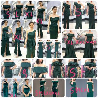 UPDATE STOCK MAXIDRESS 10 MAR GREENDRESS เดรสเขียว เดรสสีเขียว เดรสยาวเขียว ราตรีเขียว S M L XL 2XL.3XL เดรสสั้น เดรสราต