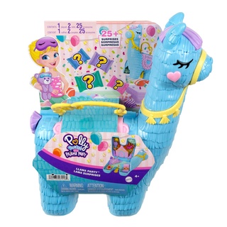 Polly Pocket Llama Party -   พอลลี่ พ็อกเก็ต ปาร์ตี้ลามะ ชุดเซ็ทตุ๊กตา ตุ๊กตา HHX73