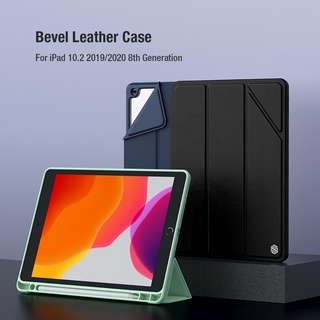 Nillkin Bevel Leather สำหรับไอแผด 10.2 Gen 9/8/7 เคสกันกระแทกกันงอ Case for iP 10.2  ของแท้ 100%