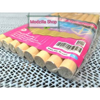 E'SY ไม้แท่งกลมใหญ่ ขนาด 10 x 150 มม. 8 แท่ง สำหรับงานประดิษ…