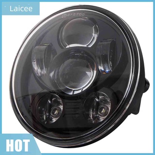 Laicee ไฟหน้า LED ทรงกลม 5.75 นิ้ว สําหรับ Harley-Davidson XL1200C XL883C FXDWG