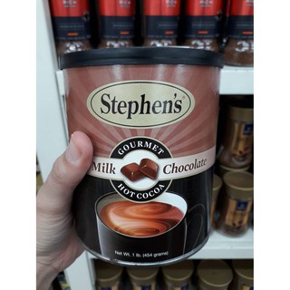 STEPHENS Gourmet Milk Chocolate Hot Cocoa สตีเฟนส์ มิลค์ ช็อกโกแลต ปรุงสำเร็จรูป (USA Imported) 454g.