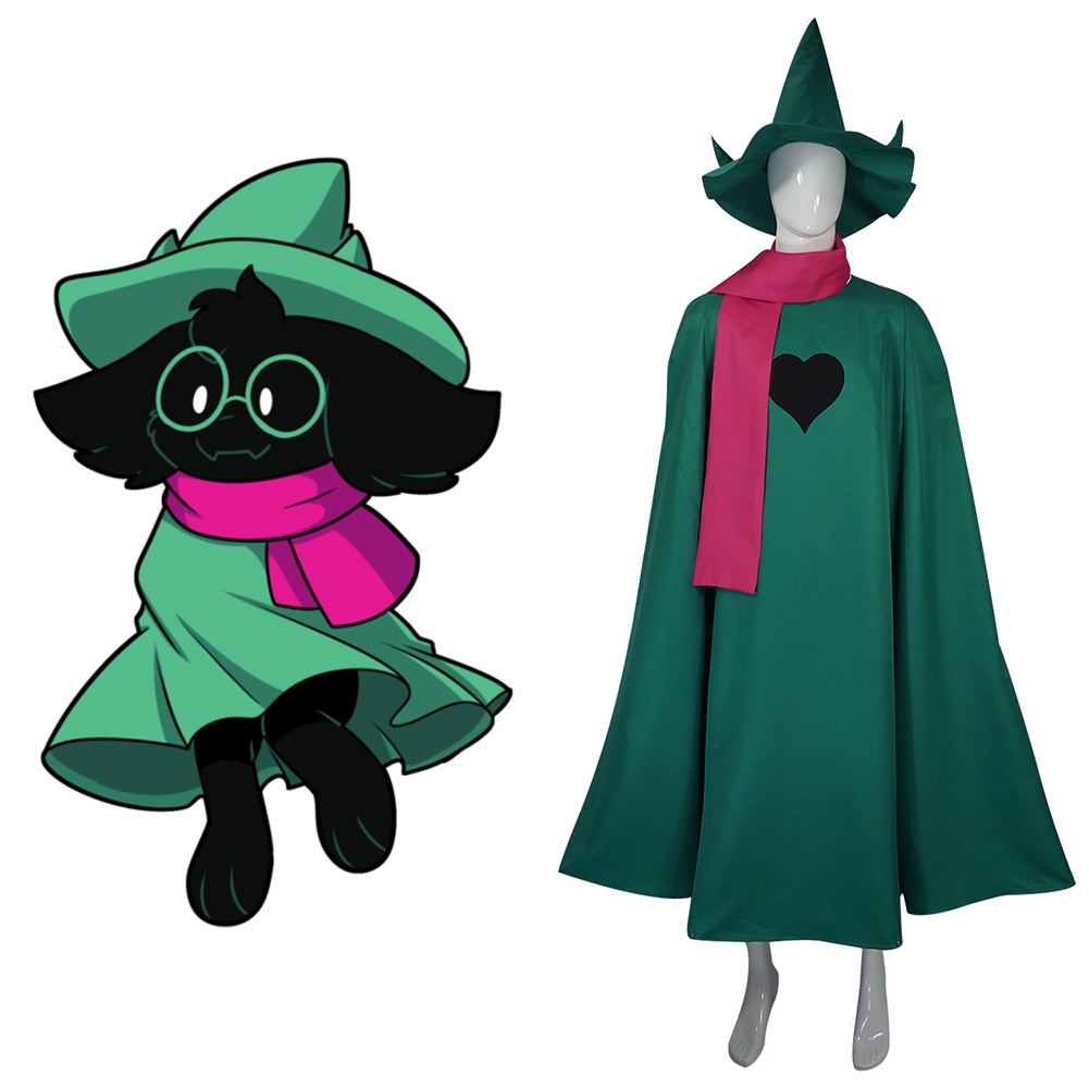 พร้อมส่ง ชุดคอสเพลย์ Deltarune Ralsei สําหรับปาร์ตี้ฮาโลวีน - ironpuzi ...