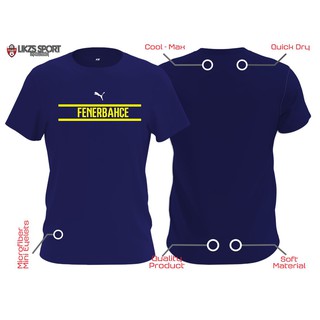 เสื้อกีฬาแขนสั้น ผ้าไมโครไฟเบอร์ ลายทีมชาติฟุตบอล Pre Match Jersey Fenerbahce DX1 ชุดเหย้า