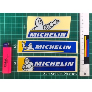 สติกเกอร์สะท้อนแสง ลาย michelin สําหรับติดตกแต่ง