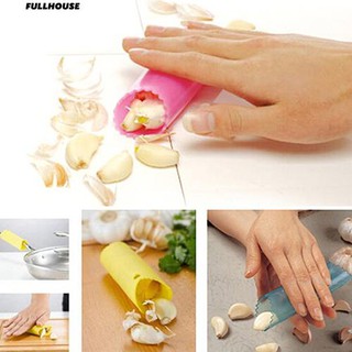 ₳ Silicone Peeling กระเทียม Peeler Helper เครื่องมือครัว Gadgets