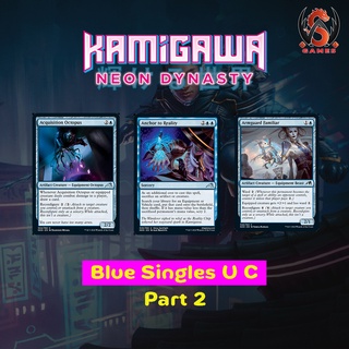 Kamigawa Neon Dynasty Singles Blue U C Part 2