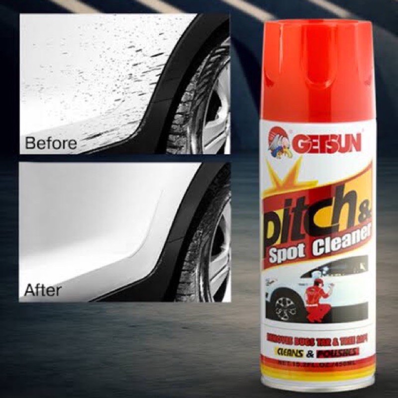 #สเปยร์ขจัดคราบแมลงและยางมะตอย Getsun