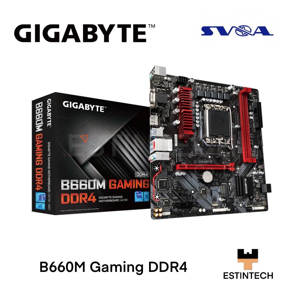 Mainboard(เมนบอร์ด) 1700 Gigabyte B660M Gaming DDR4 ของใหม่ประกัน 3ปี