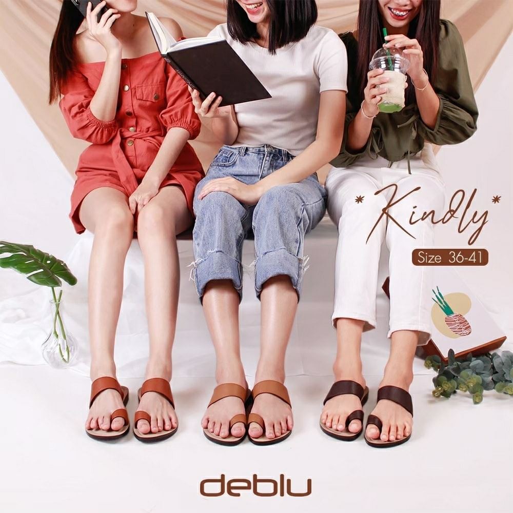 รองเท้าแตะสวมหญิง deblu เดอบลู L5015