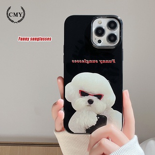 เคสไอโฟนซิลิโคน TPU ลายการ์ตูนสุนัข สําหรับ iPhone 11 pro max X Xr Xs 7 8 14 Plus Se 2020 12 pro max 13