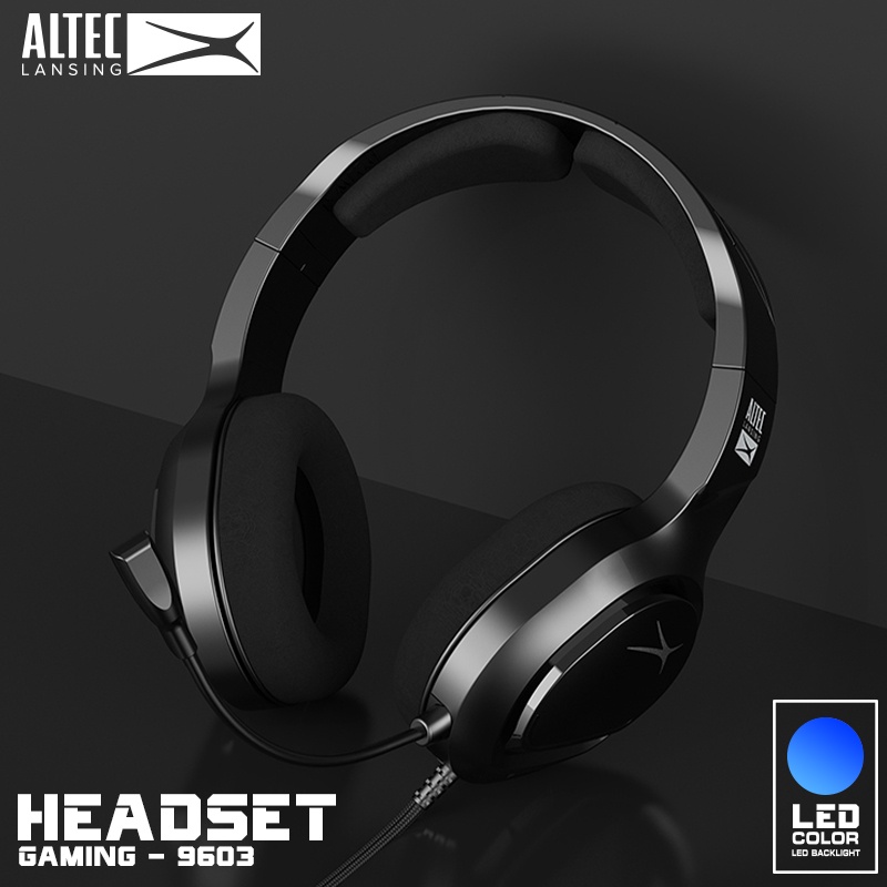 Altec lansing Gaming Headset Algh9603 หูฟังเกมมิ่ง หูฟังเล่นเกมส์