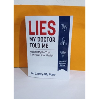 หนังสือ My Doctor Told Me Lies Book: Medical Myths ที่สามารถทําร้ายสุขภาพของคุณได้