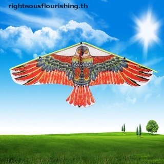 Righteousflourishs.th ว่าวนกอินทรีย์ แบบแบน 1 เมตร พร้อมว่าว 50 เมตร ของเล่นกลางแจ้ง สําหรับเด็ก 1 ชิ้น