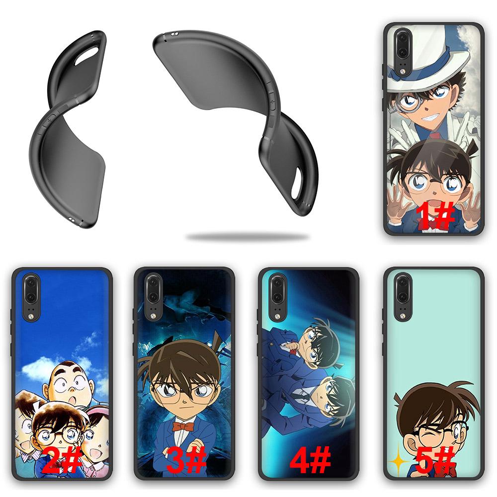 33Y Detective Conan Huawei P10 P20 P30 Lite Pro Y6 Y7 Prime 2018 Y9 2019 Soft Silicone TPU Case Cover