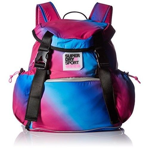 Superdry Womens Super Sport Backpack Pink Bold Ombre One Size