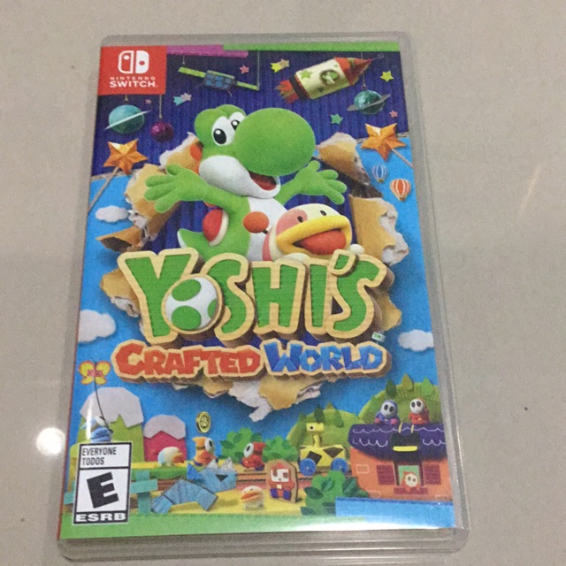 Yoshi’s Crafted World มือ2 สภาพดีค่ะ nintendo switch