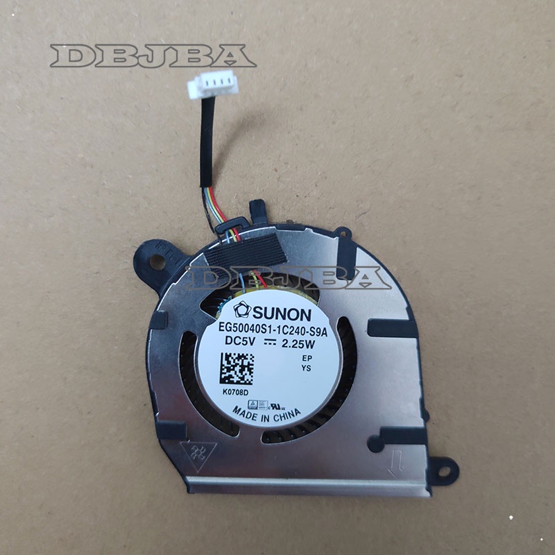 แล็ปท็อปใหม่ CPU พัดลมระบายความร้อนสําหรับ EG50040S1-1C240-S9A DC5V 2.25W K0708D 2.25W 4PIN