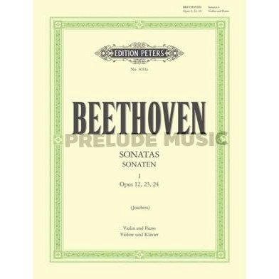 (Violin and Piano) Beethoven: Sonatas for Violin and Piano Volume 1 (EP3031a)