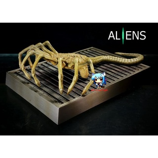 เอเลี่ยน เกาะหน้า Alien Xenomorph face hugger 1/6 resin mode…