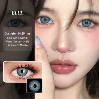 UYAAI คอนแทคเลนส์คอสเพลย์ PATTAYA BLUE 2 ชิ้น ต่อคู่